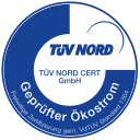 Unsere badenova-Produkte sind vom TÜV Nord zertifiziert