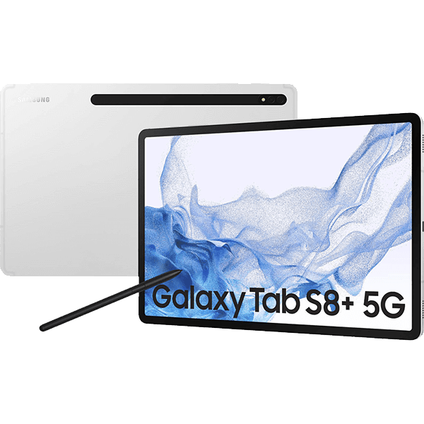 Samsung Galaxy Tab S8+ Silber