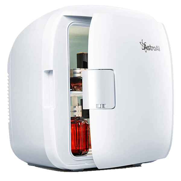  AstroAI Mini-Kühlschrank 9 Liter Weiß